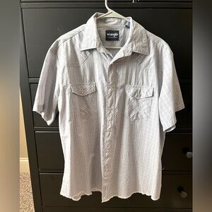 Men’s Wrangler short sleeve button down